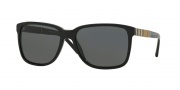 Burberry BE4181 Sunglasses Sunglasses - 300187 Black / Grey
