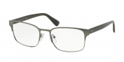 Prada PR 64RV Eyeglasses Eyeglasses - 7CQ1O1 Matte Gunmetal / Shiny