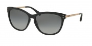 Coach HC8084 Sunglasses Celia Sunglasses - 518011 Black / Grey Gradient