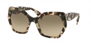 Prada PR 16RS Sunglasses Sunglasses - UAO3D0 Spotted Opal Brown / Light Brown Gradient Light Grey