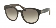 Prada PR 18RS Sunglasses Sunglasses - UAM4K0 Opal Brown on Brown / Pink Gradient Grey
