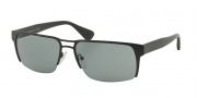 Prada PR 52RS Sunglasses Sunglasses - TKM3C2 Matte Grey / Dark Grey