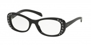 Prada PR 21RV Eyeglasses Eyeglasses - 1AB1O1 Black