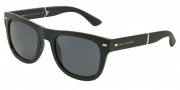 Dolce & Gabbana DG6089 Sunglasses Sunglasses - 501/81 Matte Black / Polarized Grey