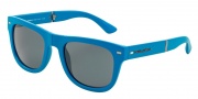Dolce & Gabbana DG6089 Sunglasses Sunglasses - 290487 Matte Turquoise / Grey