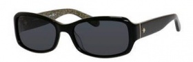 Kate Spade Adley/P/S Sunglasses Sunglasses - JLQP Black Glitter (Y2 gray polarized lens)
