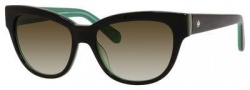 Kate Spade Aisha/S Sunglasses Sunglasses - 0X59 Brown Horn Jade (Y6 brown gradient lens)
