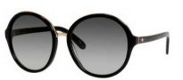 Kate Spade Bernadette/S Sunglasses Sunglasses - 0807 Black (Y7 gray gradient lens)