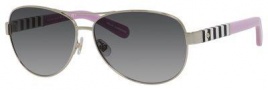 Kate Spade Dalia/S Sunglasses Sunglasses - 0YB7 Silver (Y7 gray gradient lens)
