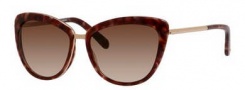 Kate Spade Kandi/S Sunglasses Sunglasses - 0JDQ Blush Tortoise (B1 warm brown gradient lens)