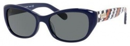 Kate Spade Keara/P/S Sunglasses Sunglasses - W27P Navy (RA gray polarized lens)