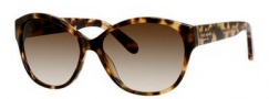 Kate Spade Kiersten/S Sunglasses Sunglasses - 0ESP Camel Tortoise (Y6 brown gradient lens)