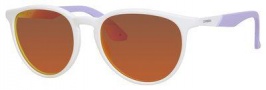 Carrera 5019/S Sunglasses Sunglasses - 0NA6 White Lilac (UZ red mirror lens)