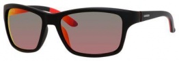 Carrera 8013/S Sunglasses Sunglasses - 0DL5 Matte Black (OZ red sp pz lens)