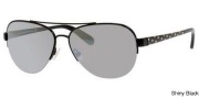 Kate Spade Marion/S Sunglasses Sunglasses - 0006 Shiny Black (JI silver mirror lens)