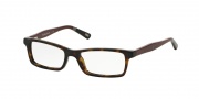Ralph Lauren Children PP8523 Eyeglasses Eyeglasses - 1309 Dark Tortoise / Burgundy Black