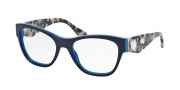 Prada PR 07RV Eyeglasses Voice Eyeglasses - TFF1O1 Top Blue / Azure