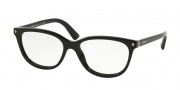 Prada PR 14RV Eyeglasses Journal Eyeglasses - 1AB1O1 Black
