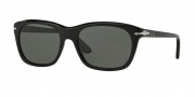 Persol PO3101S Sunglasses Sunglasses - 95/58 Black / Green Polarized