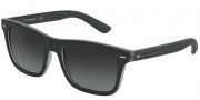 Dolce & Gabbana DG6095 Sunglasses Sunglasses - 28978G Top Crystal/Grey Rubber / Grey Gradient