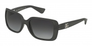 Dolce & Gabbana DG6093 Sunglasses Sunglasses - 26768G Opal Matte Grey / Grey Gradient