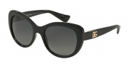 Dolce & Gabbana DG6090 Sunglasses Logo Execution Sunglasses - 501/T3 Black / Polarized Grey Gradient