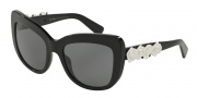Dolce & Gabbana DG4252 Sunglasses Sunglasses - 921/81 Black / Polarized Grey