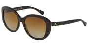 Dolce & Gabbana DG4248 Sunglasses Sunglasses - 502/T5 Havana / Polarized Brown Gradient