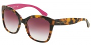 Dolce & Gabbana DG4240 Sunglasses Contemporary Sunglasses - 28928H Top Havana on Cyclamen / Violet Gradient