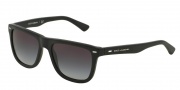Dolce & Gabbana DG4238 Sunglasses Sunglasses - 19348G Matte Black / Grey Gradient