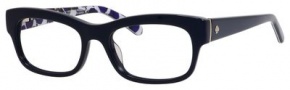 Kate Spade Karena Eyeglasses Eyeglasses - 0FB2 Navy Dots