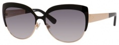Kate Spade Raelyn/S Sunglasses Sunglasses - 0006 Black (F8 gray gradient lens)