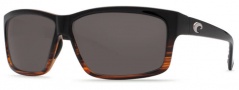 Costa Del Mar Cut Sunglasses - Coconut Fade Frame Sunglasses - Coconut Fade / Grey 580P