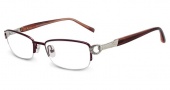 Jones New York J136 Eyeglasses Eyeglasses - Burgundy