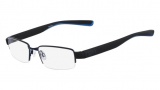 Nike 8165 Eyeglasses Eyeglasses - 413 Satin Blue / Black / Photo Blue