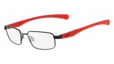 Nike 4633 Eyeglasses Eyeglasses - 011 Satin Black / Red