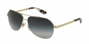 Dolce & Gabbana DG2144 Sunglasses Sunglasses - 488/8G Pale Gold / Grey Gradient