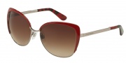 Dolce & Gabbana DG2143 Sunglasses Sunglasses - 125213 Pewter/Bordeaux / Brown Gradient
