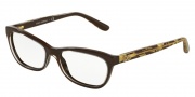 Dolce & Gabbana DG3221 Eyeglasses Eyeglasses - 2918 Crystal on Brown