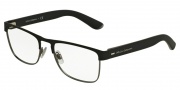 Dolce & Gabbana DG1270 Eyeglasses Eyeglasses - 1260 Black Rubber