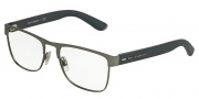 Dolce & Gabbana DG1270 Eyeglasses Eyeglasses - 1262 Gunmetal Rubber
