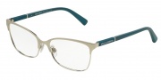 Dolce & Gabbana DG1268 Eyeglasses Eyeglasses - 1256 Matte Silver/Silver