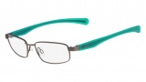 Nike 4635 Eyeglasses Eyeglasses - 034 Brushed Gunmetal / Hyper Jade