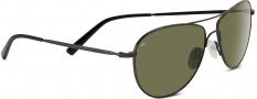 Serengeti Alghero Sunglasses Sunglasses - 8313 Shiny Dark Gunmetal / Polarized 555nm