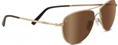 Serengeti Alghero Sunglasses Sunglasses - 8315 Satin Solf Gold / Polarized Drivers Gold