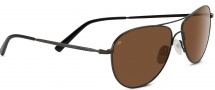 Serengeti Alghero Sunglasses Sunglasses - 8316 Shiny Dark Gunmetal / Polarized Drivers