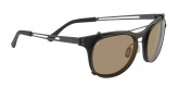 Serengeti Enzo Sunglasses Sunglasses - 8059 Satin Black / Shiny Dark Gunmetal / Polarized PhD Drivers