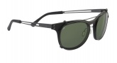 Serengeti Enzo Sunglasses Sunglasses - 8060 Satin Black / Shiny Dark Gunmetal / Polarized PhD 555nm
