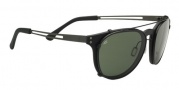 Serengeti Palmiro Sunglasses Sunglasses - 8053 Satin Black / Shiny Dark Gunmetal / Polarized PhD 555nm