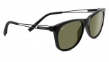 Serengeti Pavia Sunglasses Sunglasses - 8195 Shiny Black / Polarized 555nm